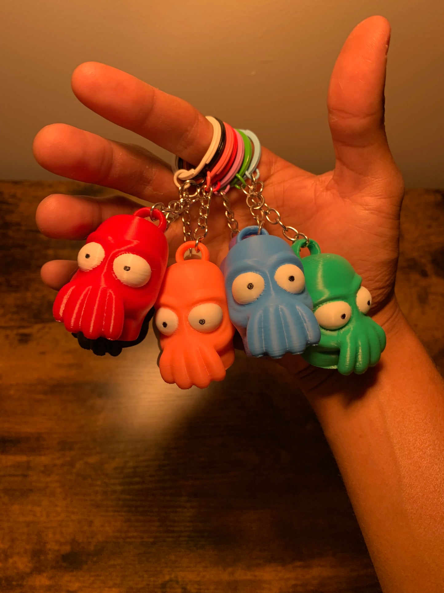 Zoidberg keychain