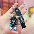 Shadow the Hedgehog Keychain with Wrist Strap