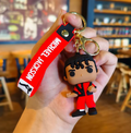 Michael Jackson Thriller Red Jacket Keychain Figurine