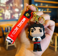 Michael Jackson Black Outfit Keychain Figurine