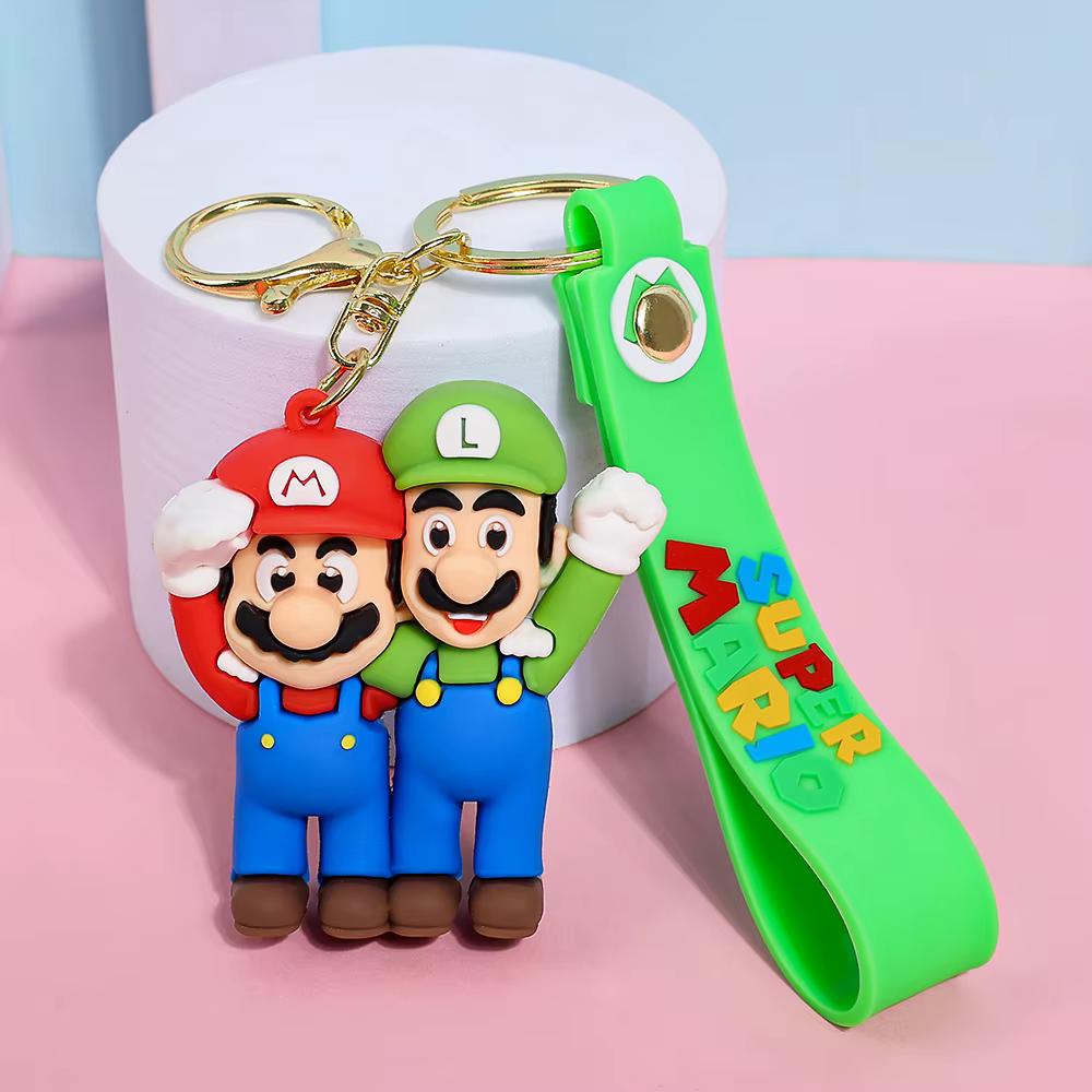 Super Mario & Luigi Keychain