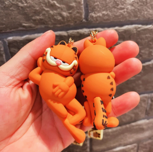 Garfield 3D PVC Keychain